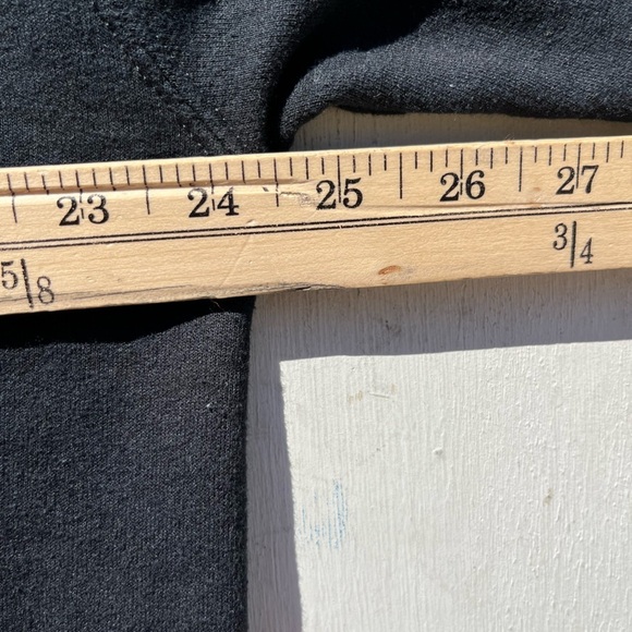 Men's Texas Christian University Hoodie Black Spell-Out L College TCU NCAA Big12 - Picture 10 of 12